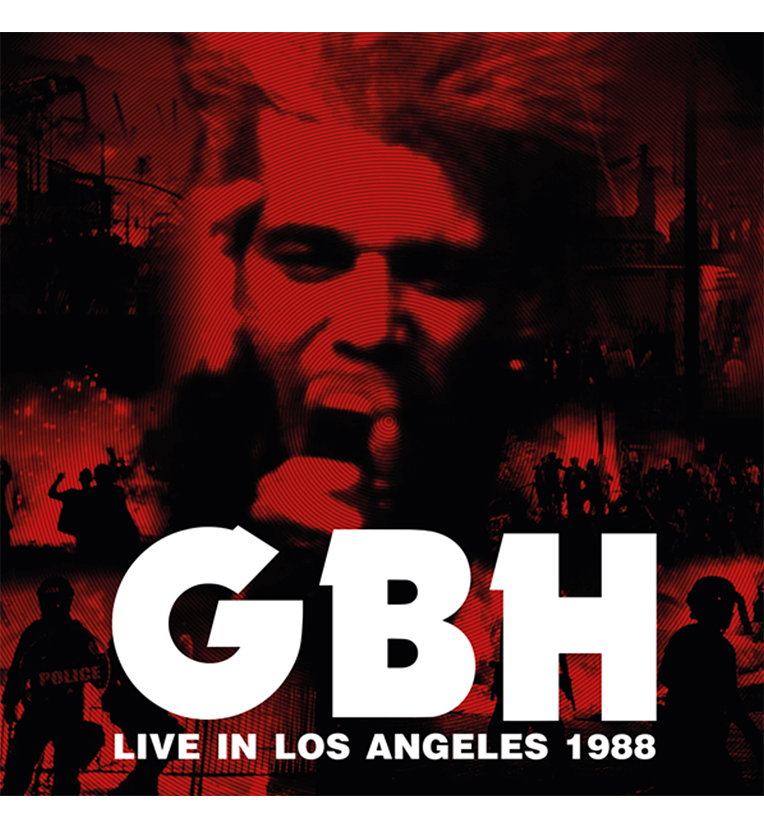 GBH – Live in Los Angeles 1988 (Doppel-LP auf rotem Vinyl)