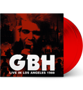 GBH – Live in Los Angeles 1988 (Doppel-LP auf rotem Vinyl)