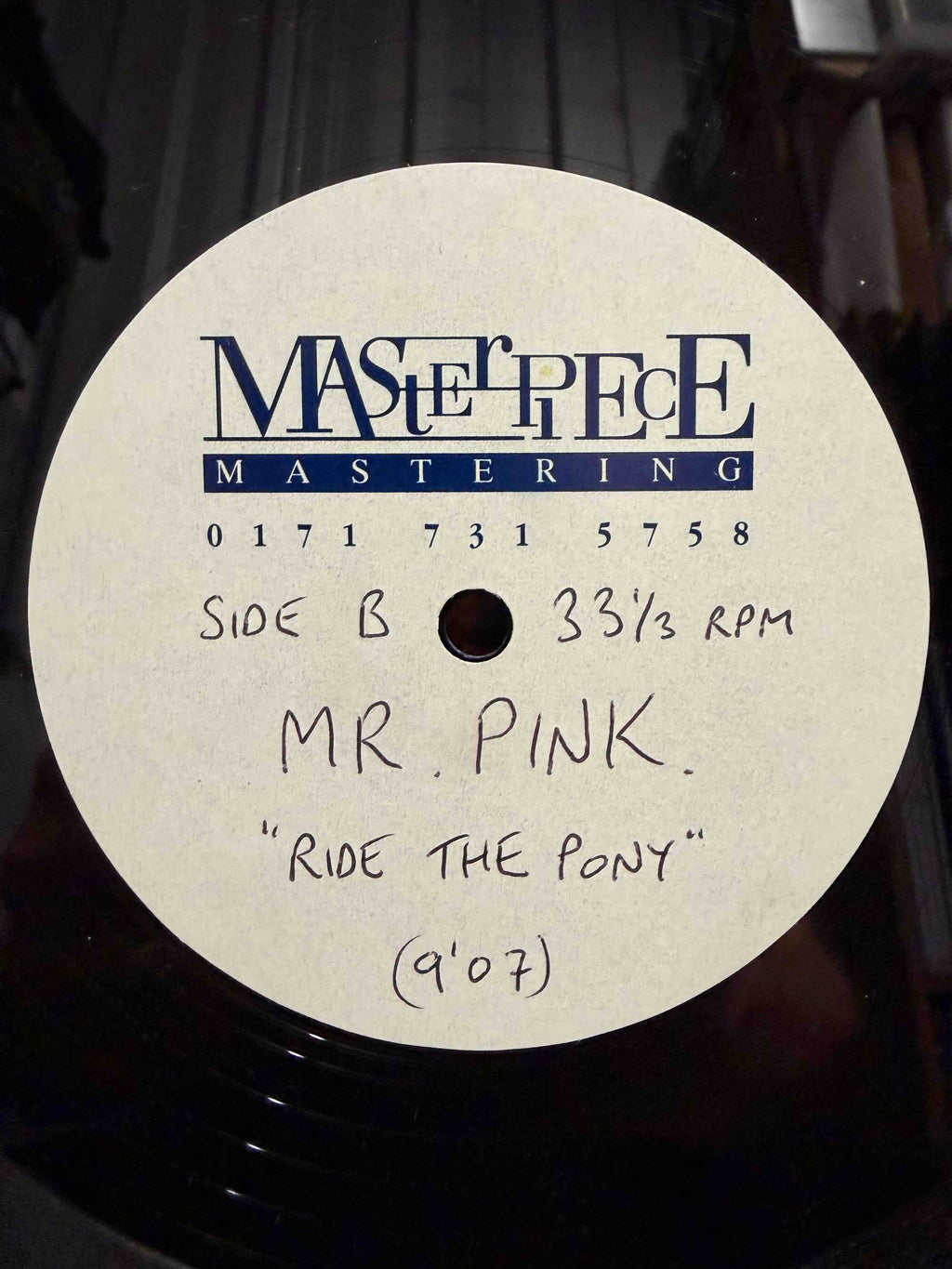 Peplab – Ride The Pony (12" Acetate) (Near Mint (NM or M-))