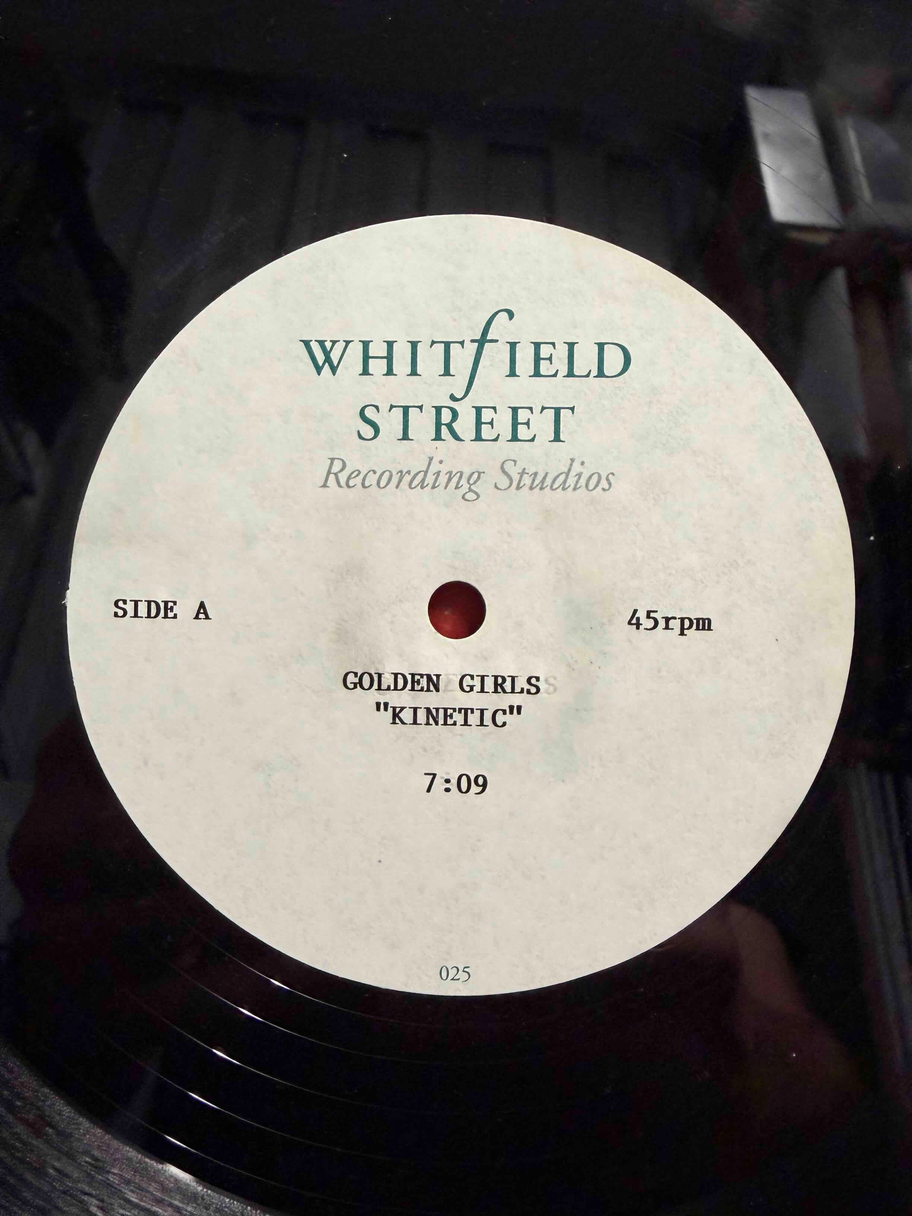Golden Girls – Kinetic (12" Acetate)  (Very Good Plus (VG+))