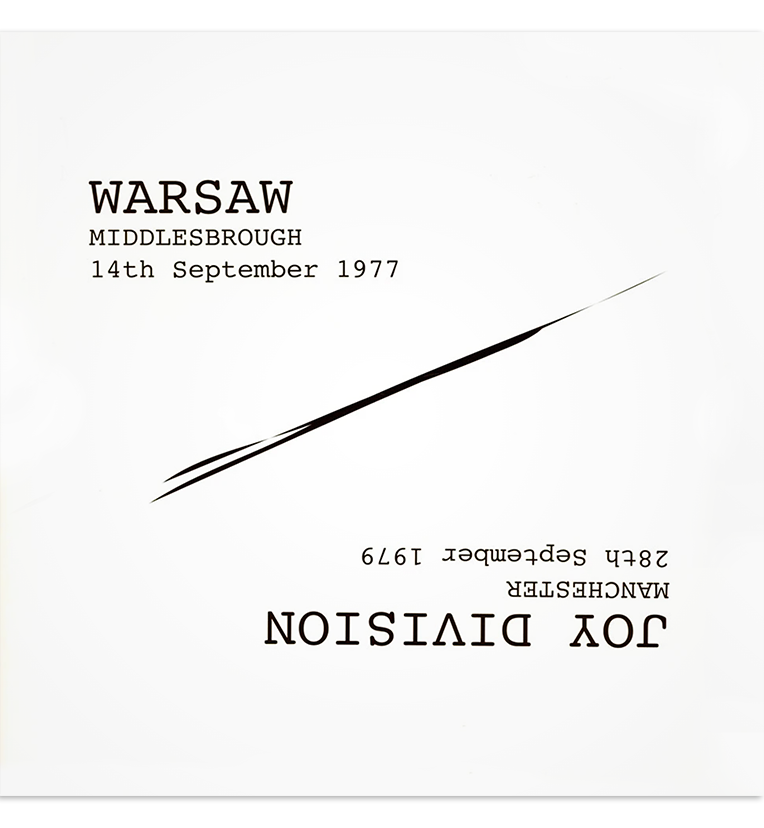 Warsaw / Joy Division – Middlesborough, 1977 / Manchester 1979 (12-Zoll-Album)