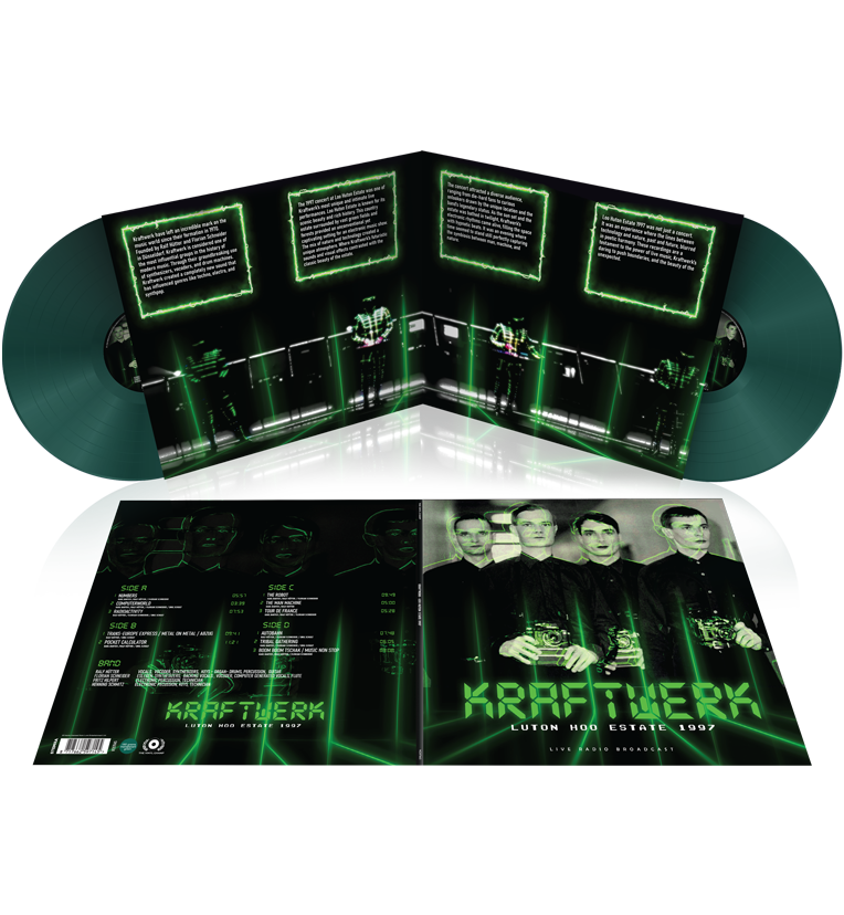 Kraftwerk – Luton Hoo Estate 1997 (Limitierte Doppel-LP auf grünem 180g-Vinyl)