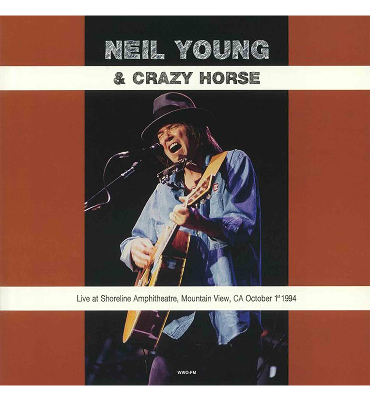 Neil Young & Crazy Horse – Live at the Shoreline Amphitheatre, Mountain View, CA, 1994 (12-Zoll-Album auf 180g durchscheinendem grünem Vinyl)