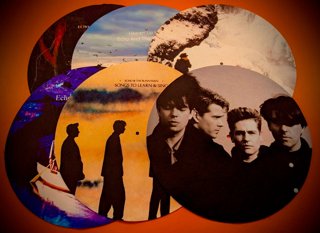 Official Echo & The Bunnymen Vinyl Record Deck Slip-Mats