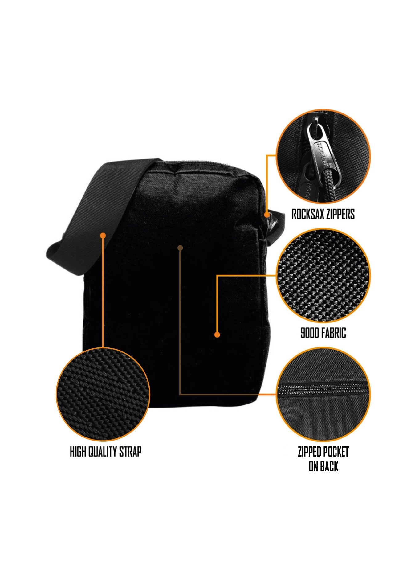 Rocksax Wu-Tang Crossbody Bag - Triumph