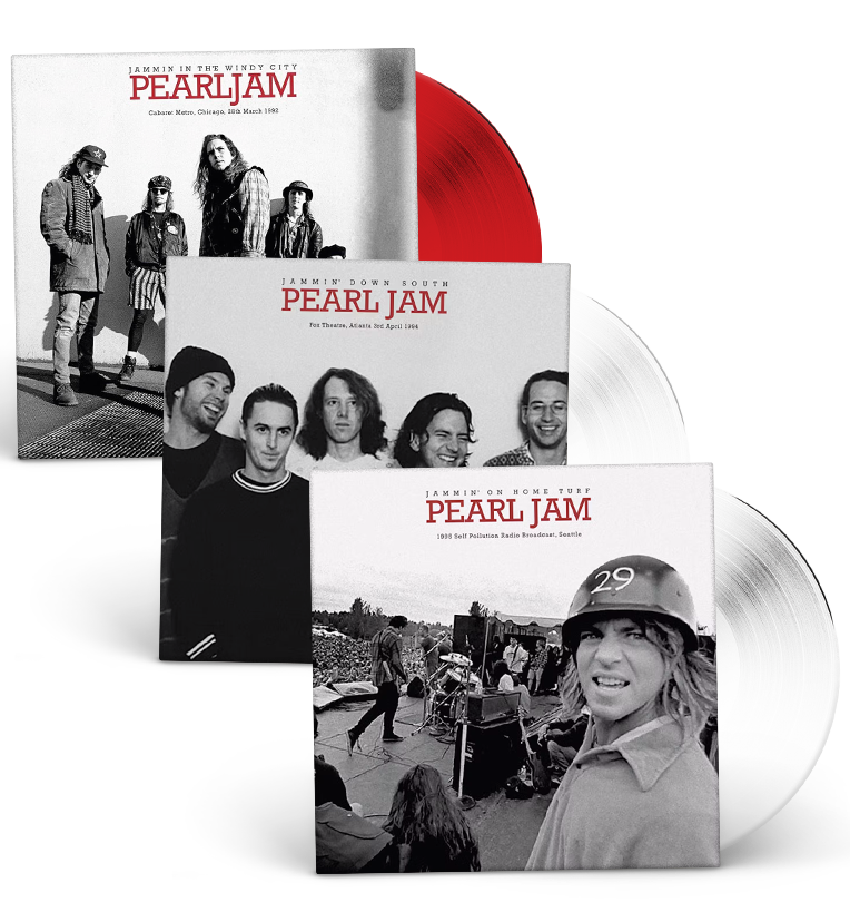 Pearl Jam – Best Of Live, 1992–1995 (Limitierte Edition 3-LP Farb-Vinyl-Bundle)