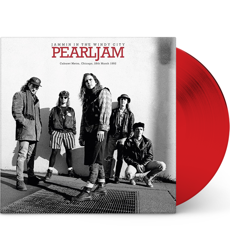 Pearl Jam – Jammin’ in the Windy City (Limitierte 12-Zoll-Album auf rotem Vinyl)