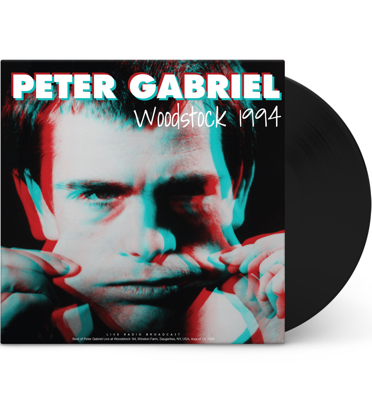 Peter Gabriel – Woodstock 1994 (12-Zoll-Album auf 180g Vinyl)