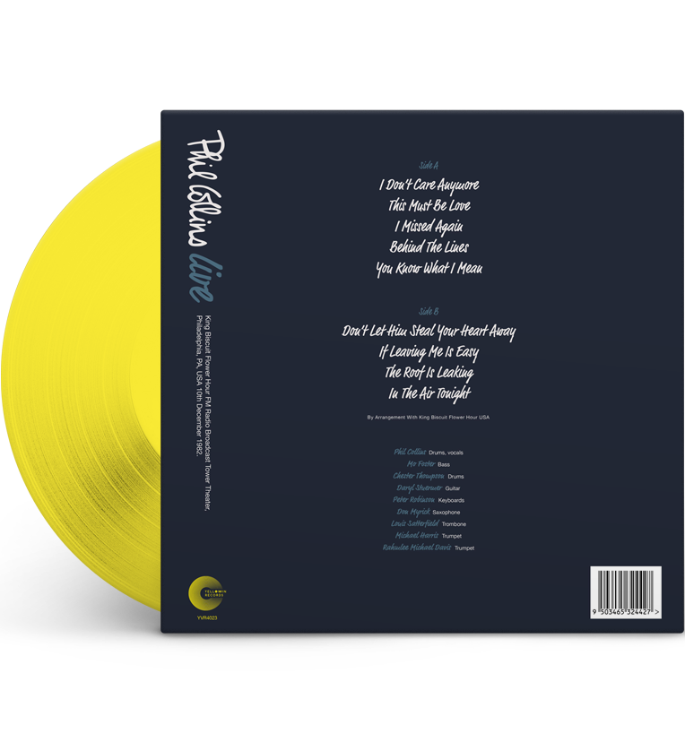 Phil Collins – Live (Special Edition 12-Zoll-Album auf gelbem Vinyl)