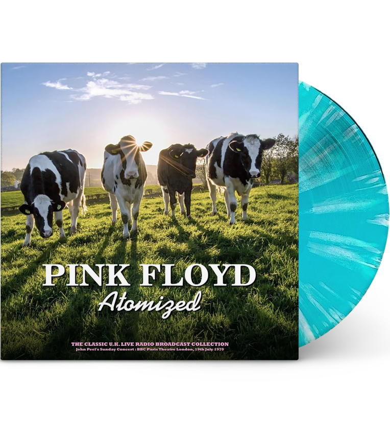 Pink Floyd – Atomized: Live in London, 1970 (12-Inch Album on 180g Turquoise/White Splatter Vinyl)