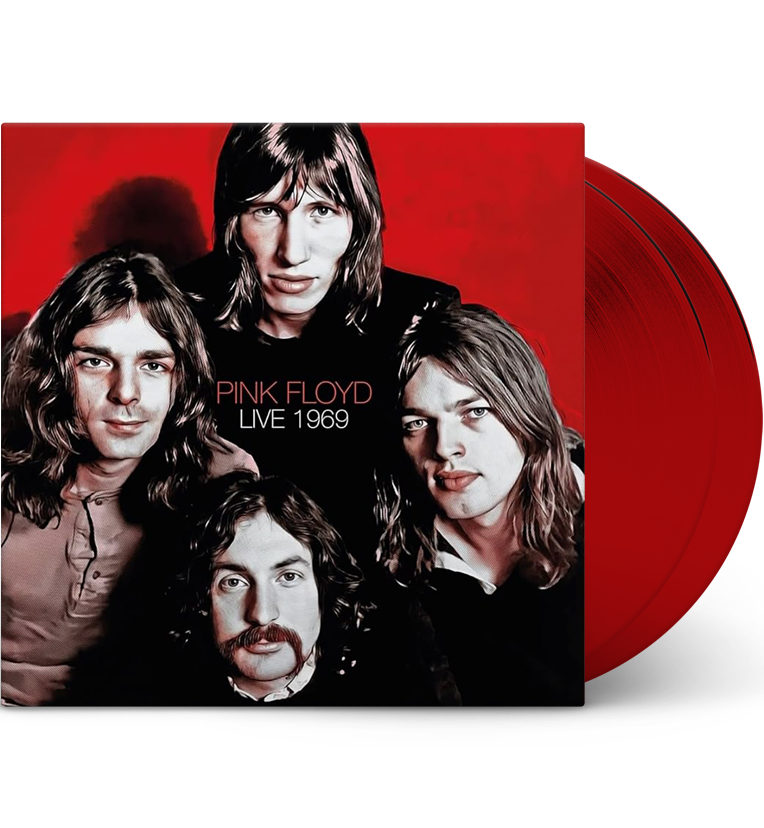 Pink Floyd – Live 1969 (Limitierte Doppel-LP auf rotem Vinyl)