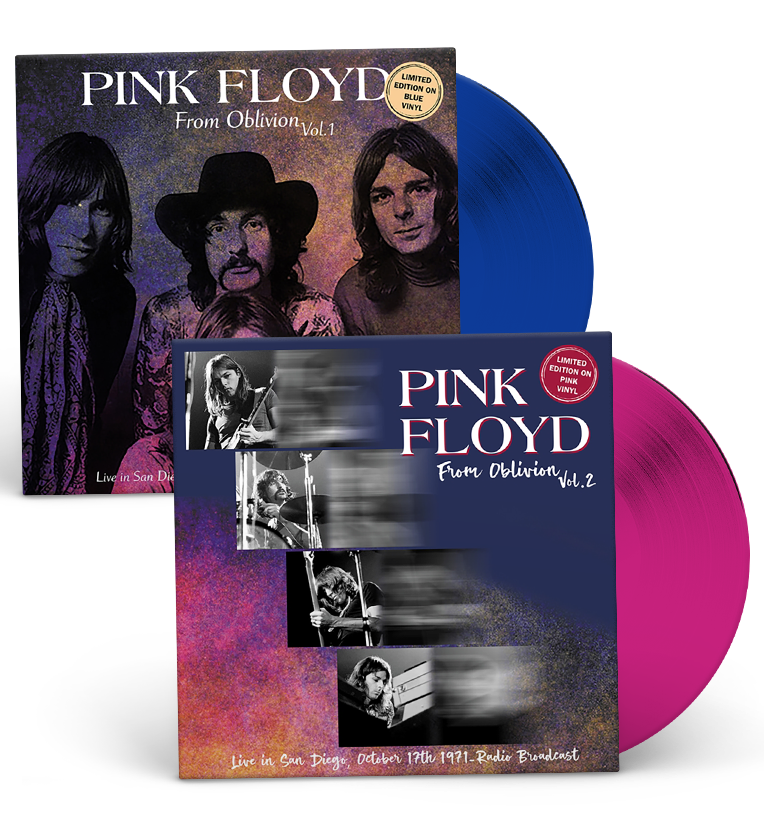 Pink Floyd – Live in San Diego, 1971 (Limited Edition 2-LP Farbvinyl-Bundle)