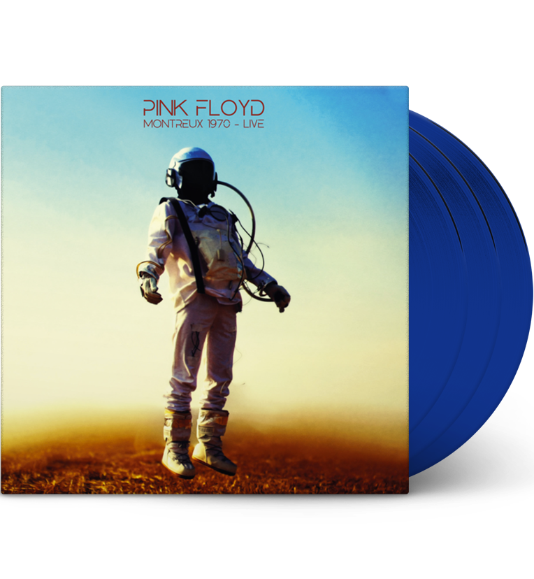 Pink Floyd – Montreux 1970: Live (Limitierte Dreifach-LP auf blauem Vinyl)