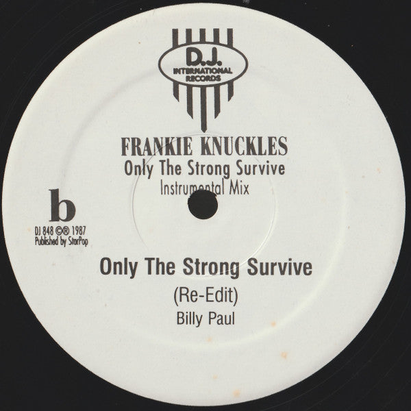 Frankie Knuckles – Only The Strong Survive (12") (Mint (M))