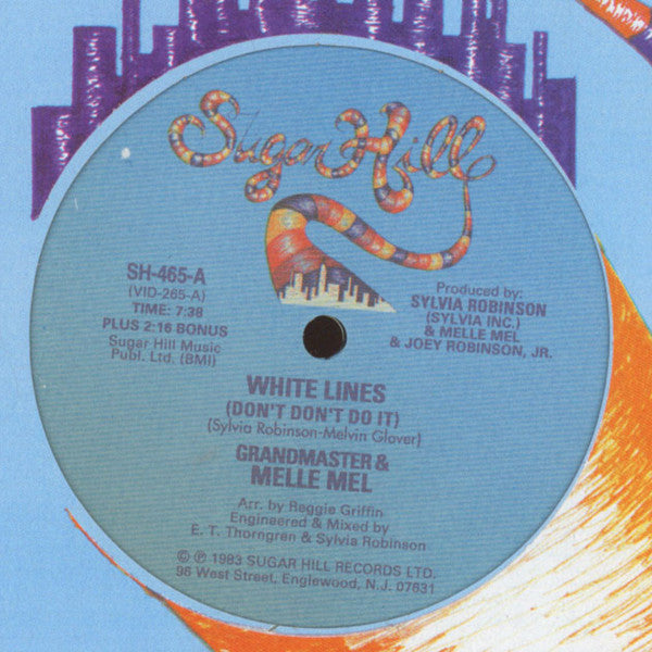 Grandmaster & Melle Mel – White Lines (Don't Don't Do It) / Melle Mel's Groove (12") (Mint (M))