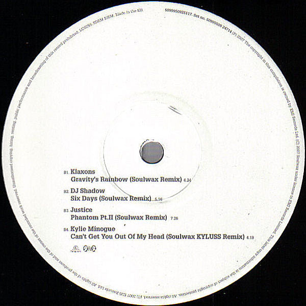 Soulwax ‎– Most Of The Remixes We've Made For Other People Over The Years...... (2 x 12") (Very Good (VG))