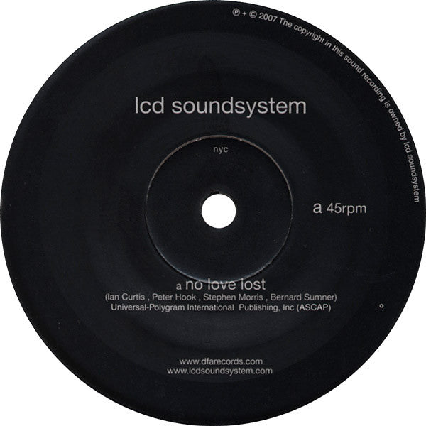 Arcade Fire / LCD Soundsystem – Poupée De Cire, Poupée De Son / No Love Lost (7") (Mint (M))