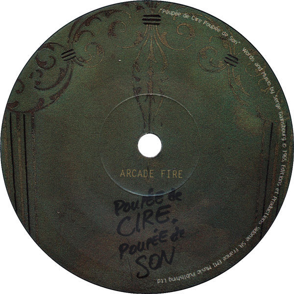 Arcade Fire / LCD Soundsystem – Poupée De Cire, Poupée De Son / No Love Lost (7") (Mint (M))