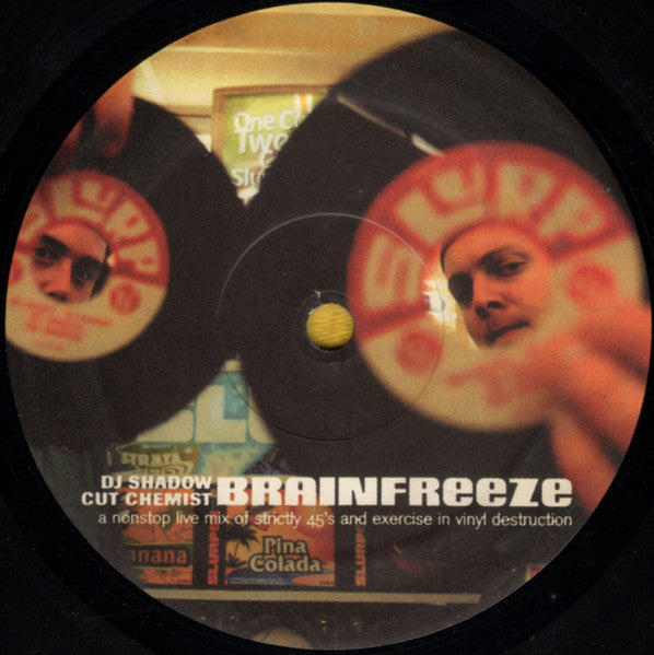 DJ Shadow and Cut Chemist – Brainfreeze (12") (Very Good (VG))