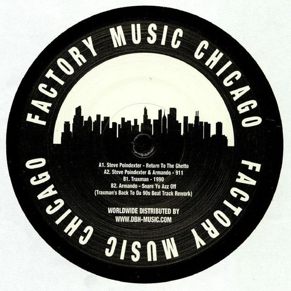 Steve Poindexter / Traxman / Armando – Back To The Future EP (12") (Mint (M))