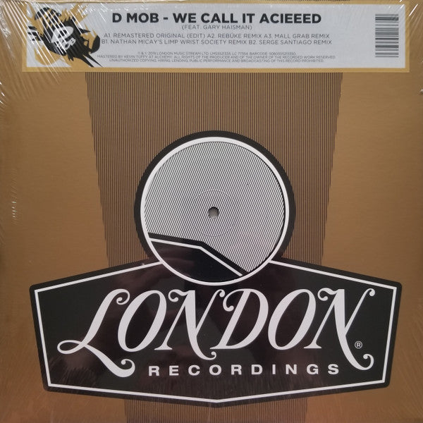 D Mob Feat. Gary Haisman – We Call It Acieeed (12") (Mint (M))