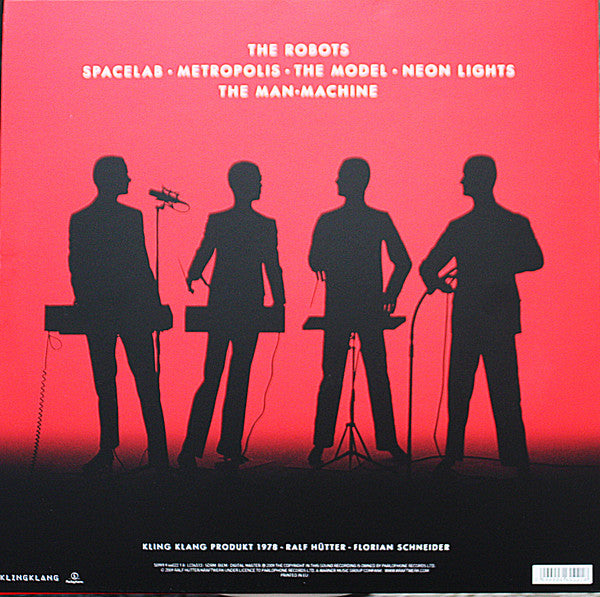 Kraftwerk – The Man•Machine (Special Edition Coloured Vinyl) (1xLP) (Mint (M))