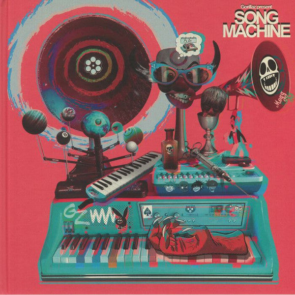 Gorillaz – Song Machine Season One (Deluxe Edition Hardcover Book) (2 xLP + 1 x CD) (Mint (M))