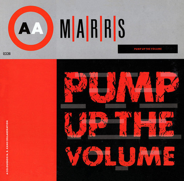 M|A|R|R|S - Pump Up The Volume (Pink label) (12") (Very Good (VG))
