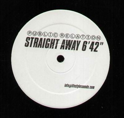 Public Relation – Straight Away (12") (Near Mint (NM or M-))