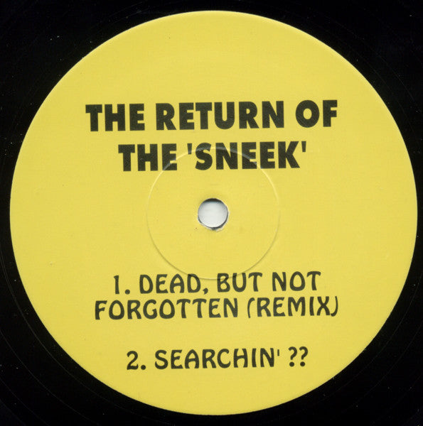 Various – The Return Of The 'Sneek' (Leftfield-33 1/3 Queen-T Coy-Rickster) (12") (Very Good Plus (VG))