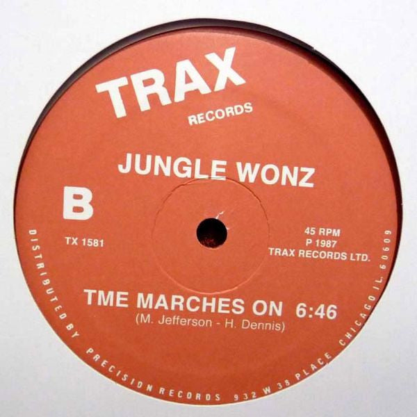 Jungle Wonz – The Jungle / Time Marches On (12") (Mint (M))