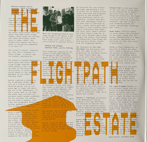 Various – Sounds From The Flightpath Estate Volume One (2xLP) (Mint (M))
