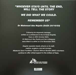 Fontaines DC / Massive Attack / Young Fathers ‎– Ceasefire (Black Sleeve - Red Vinyl) (12") (Mint (M))