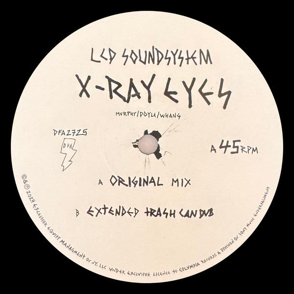 LCD Soundsystem – X-Ray Eyes (Numbered / Screen printed) (12") (Mint (M))