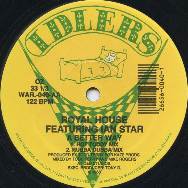 Royal House Featuring Ian Star – A Better Way (12") (Very Good (VG+))