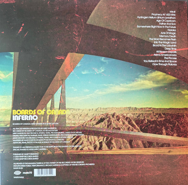 Boards Of Canada - Inferno (2xLP) (Mint (M))