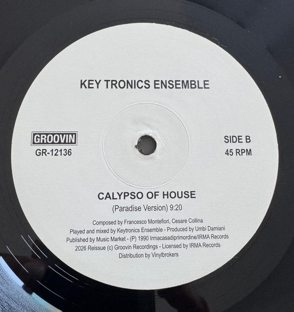 Soft House Company / Key Tronics Ensemble – What You Need / A Little Piano / Calypso Of House (12") (Mint (M))
