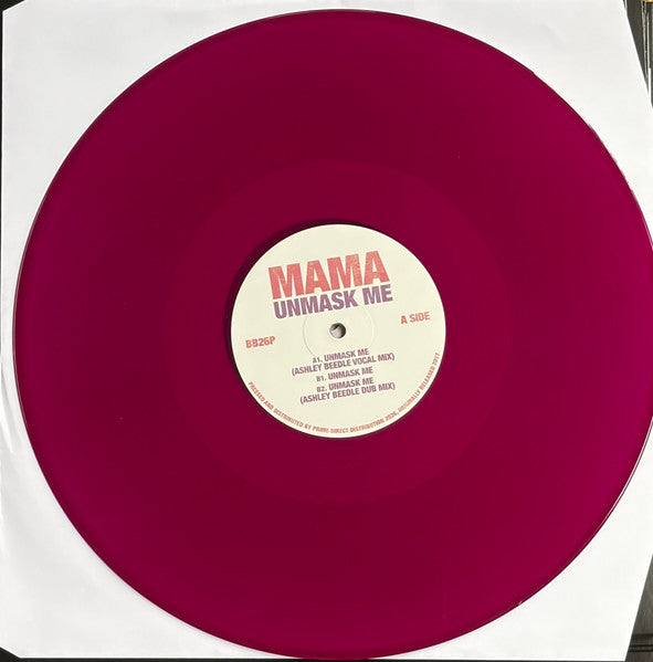 Mama – Unmask Me (Ashley Beedles Classic on LTD Edition Purple Vinyl )(12") (Mint (M))