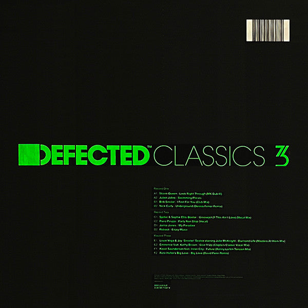 Various - Defected Classics 3 (3 x LP) (Mint (M))