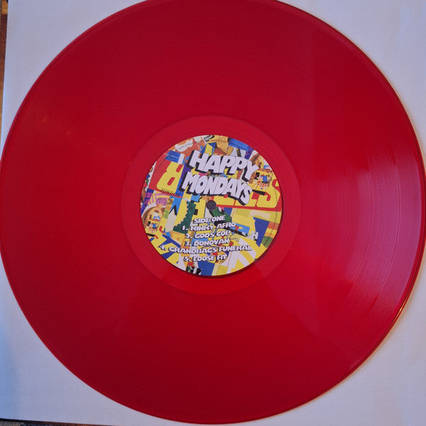 Happy Mondays - Pills 'N' Thrills And Bellyaches (Red Vinyl) (LP) (Mint (M))