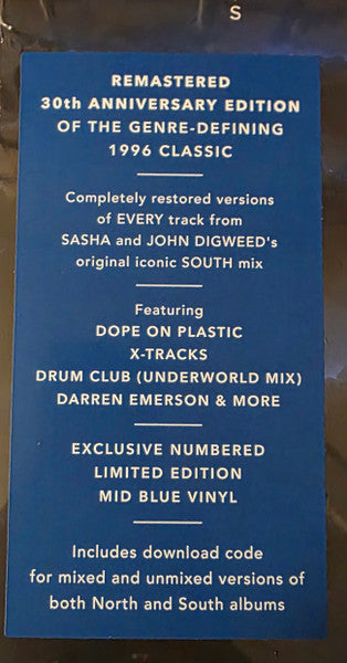 Sasha & John Digweed – Northern Exposure Redux South (Limited Edition) (2xLP) (Mint (M))