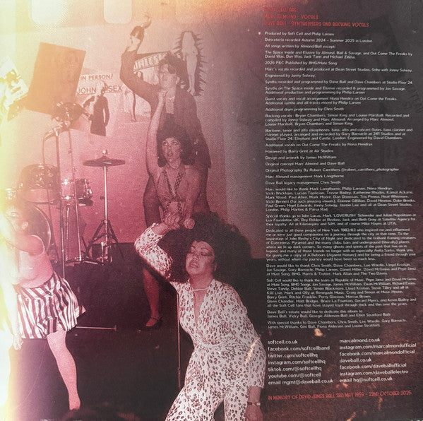 Soft Cell – Danceteria (LIMITED INDIES TRANSPARENT RED VINYL) (LP) (Mint (M))