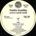 Frankie Knuckles Presents Satoshi Tomiie – Tears (FXDJ 108) (12") (Very Good Plus (VG+))