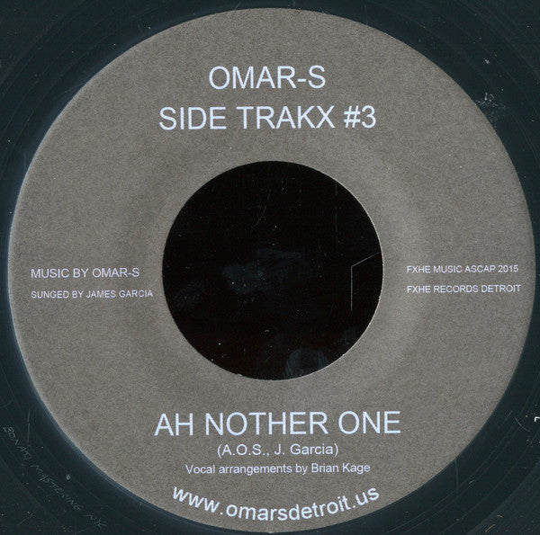 Omar-S – Side Trakx - Volume #3 (7") (Near Mint (NM))