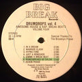 Adam X & Jimmy Crash – Drumdrops Vol. 4 (Essential Break Beats & Loops) (12") (Very Good Plus (VG+))