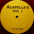 Various – Acapella's Vol 1  (12") (Near Mint (NM or M-))