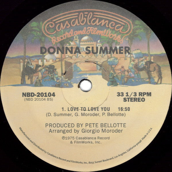 Donna Summer - Donna Summer – I Feel Love / Love To Love You (12") (MINT (M))