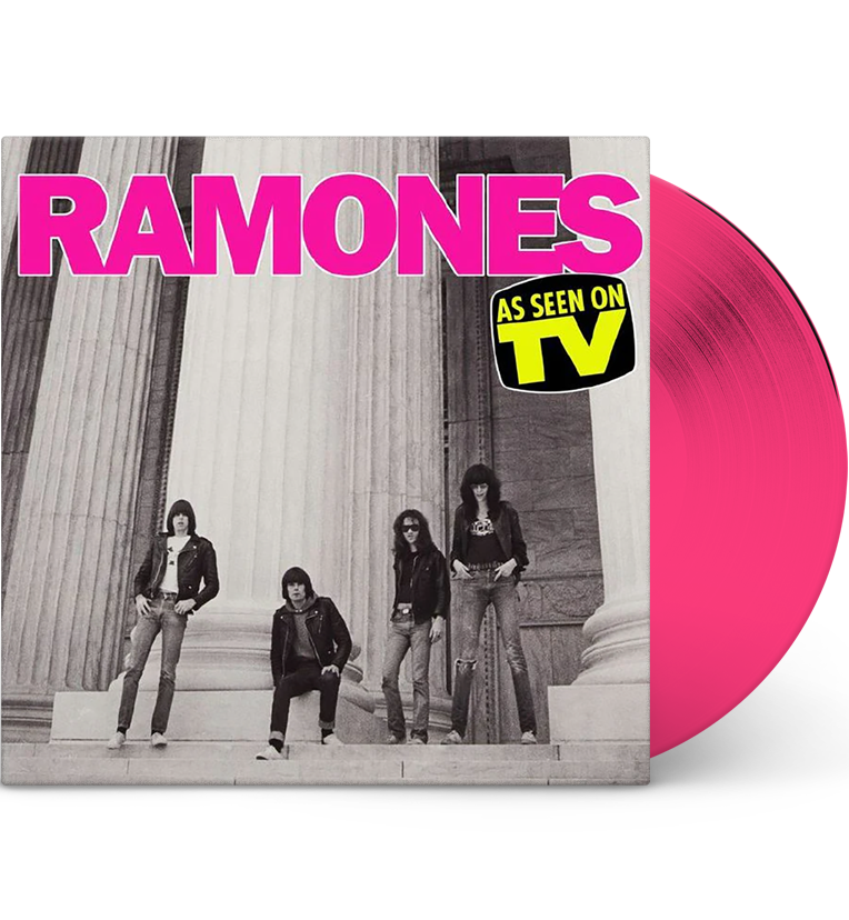 Ramones – As Seen On TV (Limitierte 12-Zoll-Album auf Pink Vinyl)