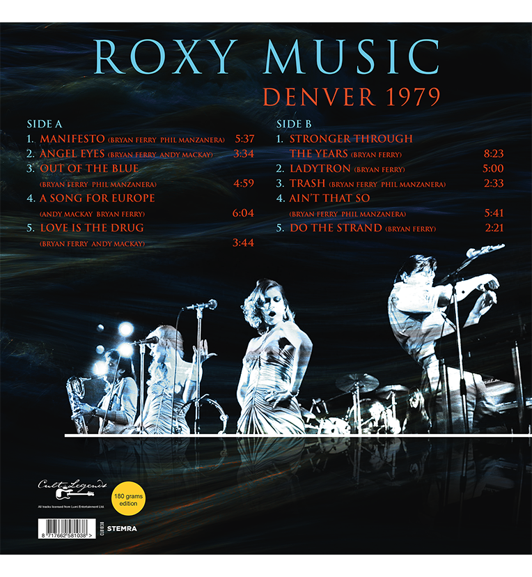 Roxy Music – Denver 1979 (12-Zoll-Album auf 180g Vinyl)