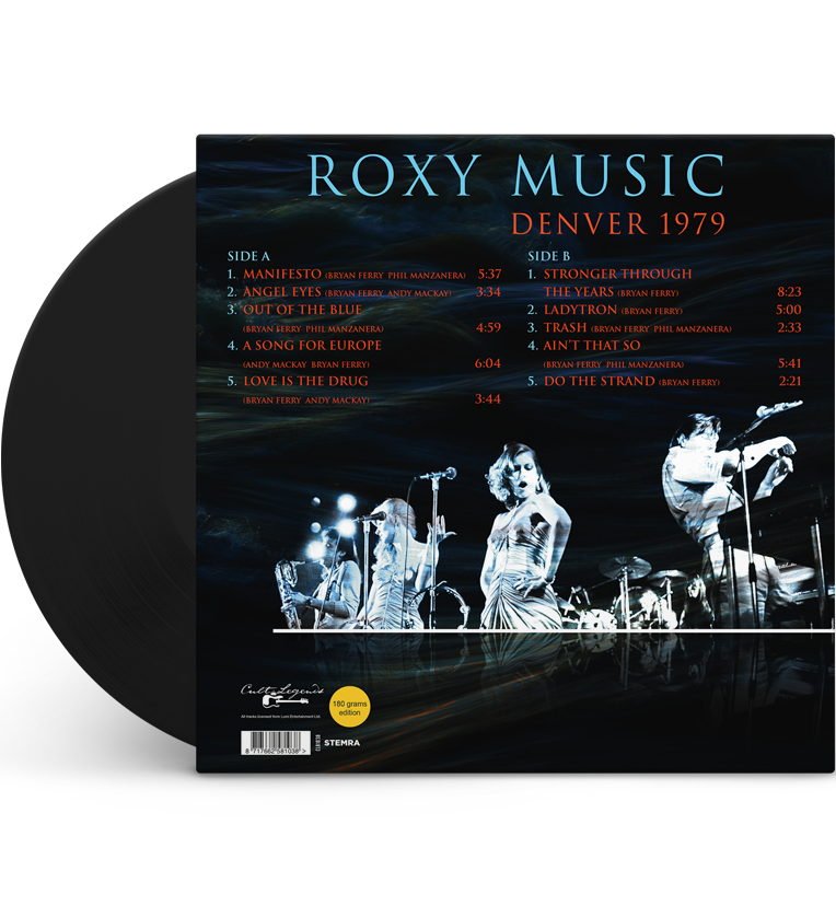 Roxy Music – Denver 1979 (12-Zoll-Album auf 180g Vinyl)